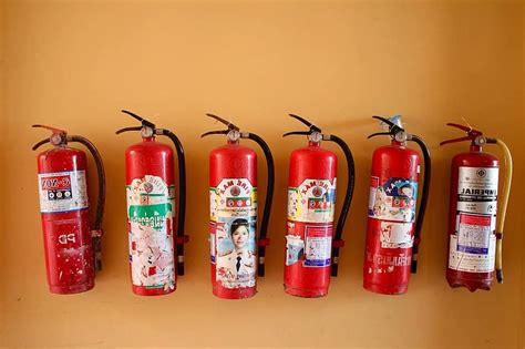 fire extinguisher, security, protection, fire protection, red, spray | Pikist