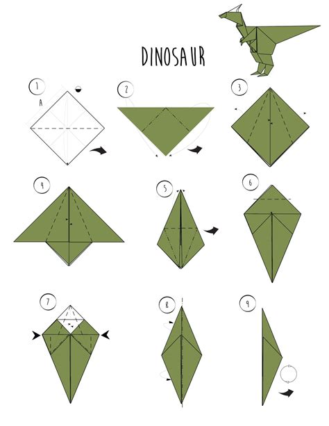 wikiHow, Rawr - Origami Dinosaur! And 2 More Ways to Make...