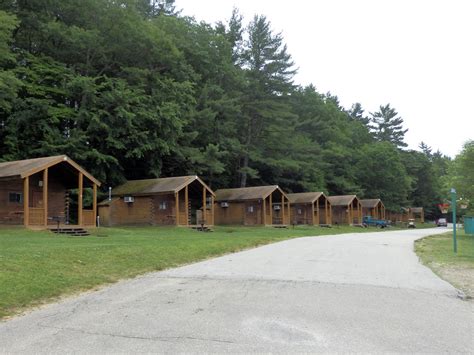 Cabin Camping in New Hampshire at Camp Jellystone