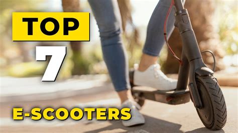 TOP 7 Best Electric Scooters (2023) - YouTube