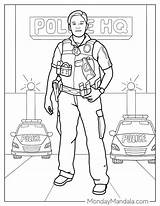 26 Police Coloring Pages Free PDF Printables sketch template