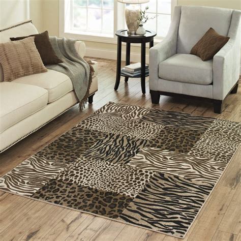 My New Living Room Rug I Love It Animal Print Decor Animal Print Rooms ...