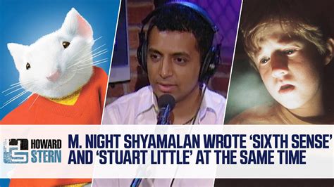 M. Night Shyamalan Wrote “The Sixth Sense” and “Stuart Little” at the Same Time (2004) :: GentNews