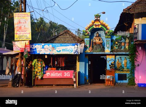 Janardanaswamy Temple, Varkala Temple, Varkala, Kerala, India Stock ...