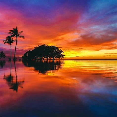 Sunset of the Day: Wailea Beach, Hawaii Photo: Lingxiao Xie/Getty ...