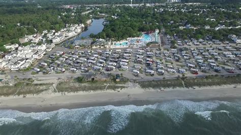 Ocean Lakes Family Campground Drone Tour - Myrtle Beach, SC - YouTube