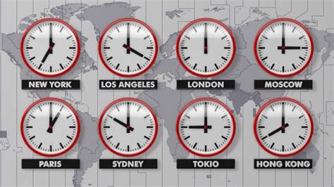 The World Clock Time Zones, Motion Graphics | VideoHive