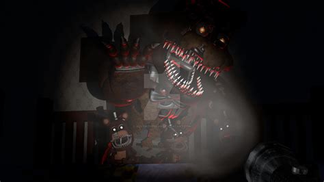 Fnaf 4 Nightmare Freddy by AustinTheBear on DeviantArt