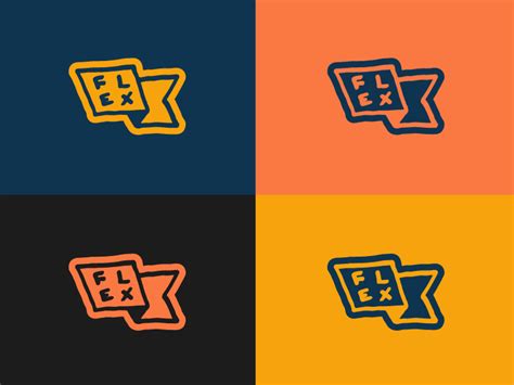 Flex Logos 3/3 by James Lee on Dribbble