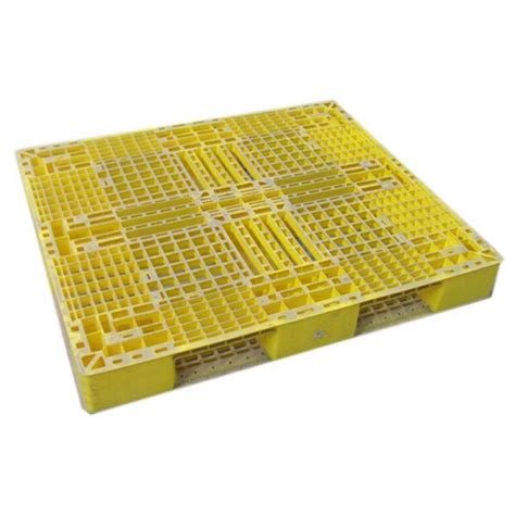 Heavy Duty Plastic Pallet - Green Perforated Pallet HDPE Warehouse ...