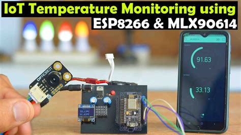 MLX90614 with ESP8266 Nodemcu & Blynk, IoT Temperature Sensor