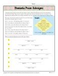 Diamante Poem: Antonyms | Poetry Worksheet