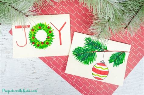 22 Christmas Card Ideas to DIY - Easy Homemade Christmas cards