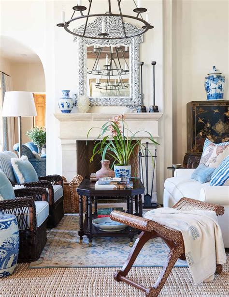 3-Mark_D_Sikes_Montecito_fireplace - Cindy Hattersley Design