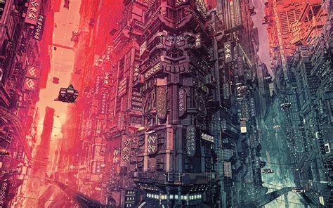 2880x1800 Cyber Futuristic City Fantasy Art 4k Macbook Pro Retina ,HD ...