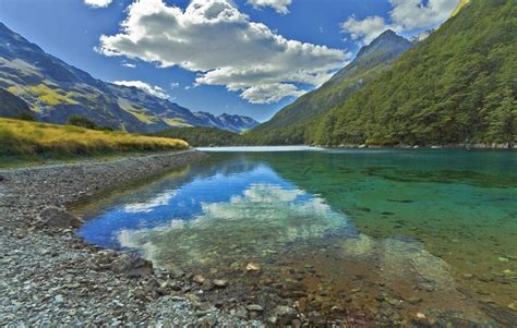 Blue Lake, Nelson, New Zealand - The Clearest Lake in the World ...