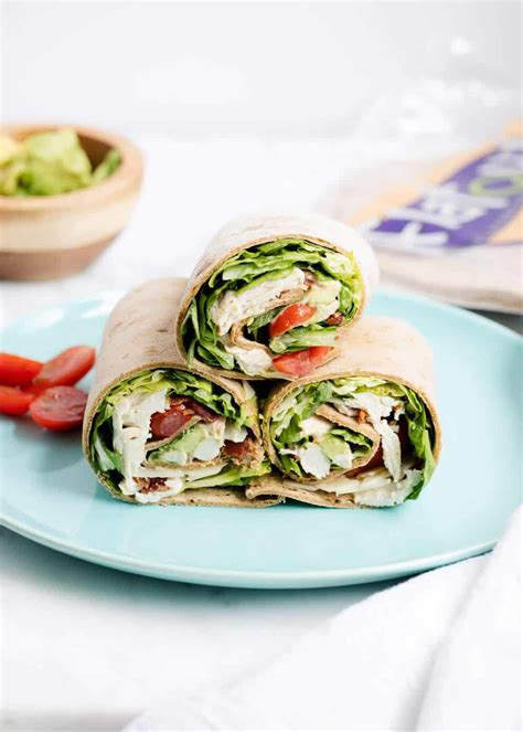 Chicken Caesar Wraps - I Heart Nap Time