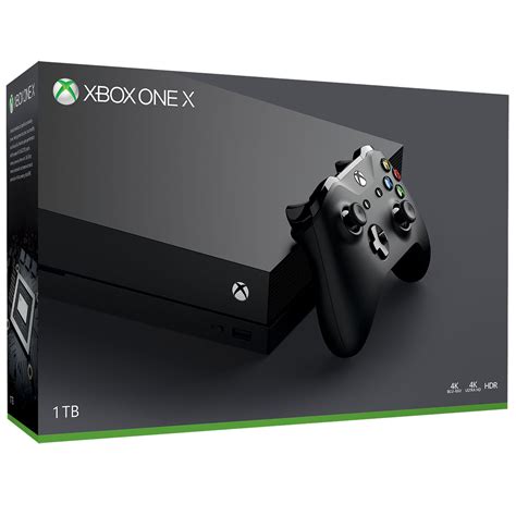 Microsoft Xbox One X 1TB Console, Black, CYV-00001, Refurbished ...