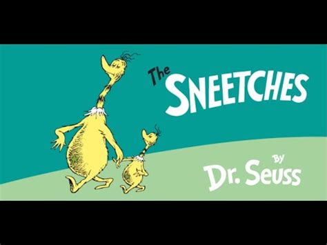 THE SNEETCHES by Dr Seuss Read Aloud - YouTube