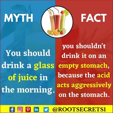 MYTH Vs FACT : JUICE Health Benefits, Myths, Healthy Lifestyle, Juice, Acting, Stomach Acid ...