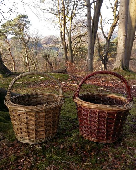 Fruit picking basket by John Cowan Baskets | Faeries gardens, Basket, Basket willow