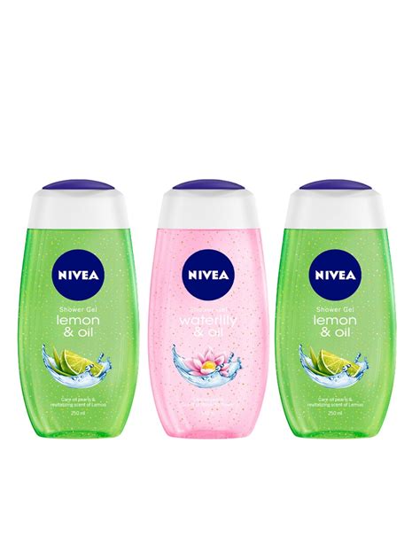 Buy Nivea Women Set Of 3 Shower Gels - Body Wash And Scrub for Women 9717137 | Myntra