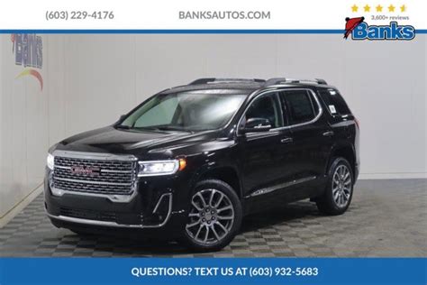 New 2023 GMC Acadia Denali SUV in Concord #G31267 | Banks Chevrolet ...