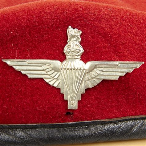 Original British WWII type Parachute Beret and Wings Badge- Size 7.50 (60 cm) | eBay