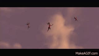 The Incredibles on Blu-ray: "Plane Crash" - Clip on Make a GIF