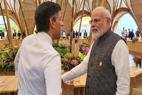 PM Modi meets UK's Rishi Sunak at G20 Summit