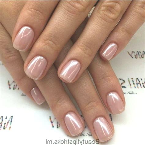 Vernis à ongles nacre rose # idées d'ongles #naillak #colors # 2018 #tendances #automne | Nail ...