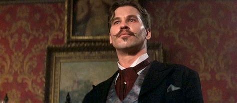 Val Kilmer as Doc Holliday in Tombstone » BAMF Style | Val kilmer, Doc ...