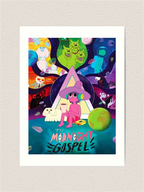 "Midnight Gospel " Art Print for Sale by odd2me | Redbubble