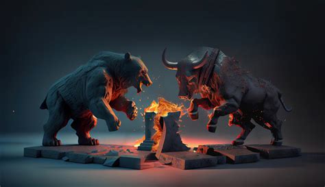 Stock Market Bull And Bear