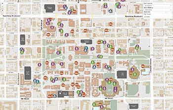 University Of Arizona Map - Show Me The United States Of America Map