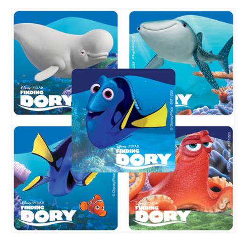 Finding Dory Movie Party Favor Stickers - 75 ct – Party Majors