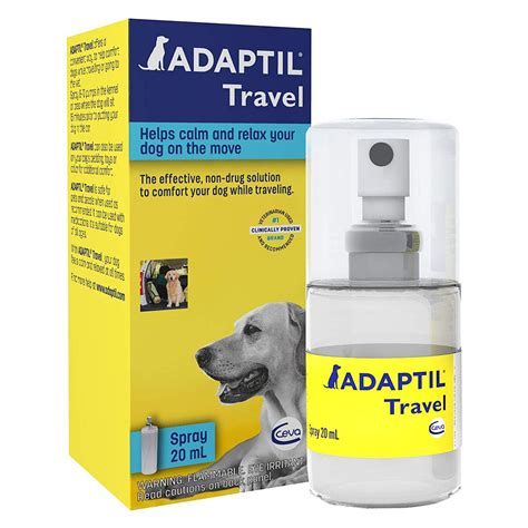 Adaptil Travel Calming Spray for Dogs - 20 ml | BaxterBoo