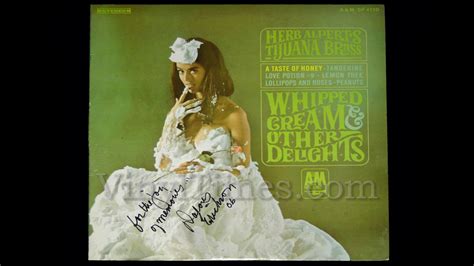 Dolores Erickson "Whipped Cream" Signed Album Cover - VinylTimesVinylTimes