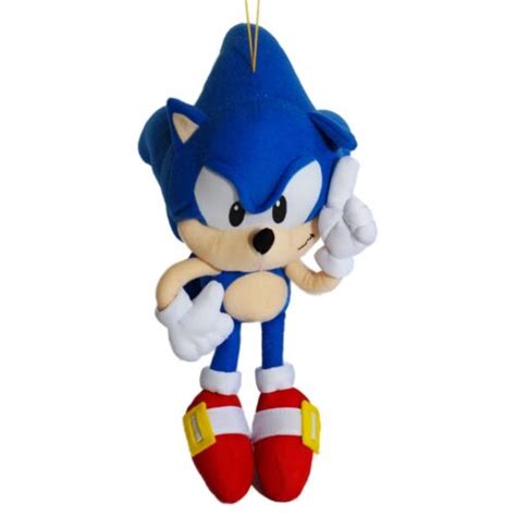 Sonic the Hedgehog Classic Sonic Plush Toy 9" Official Licensed Great Eastern | eBay