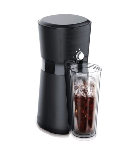 Digital Iced Coffee Maker with Reusable Cup & Straw Included – Lenoxx ...