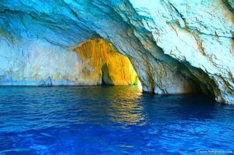 The 7 best blue caves of Greece to swim in