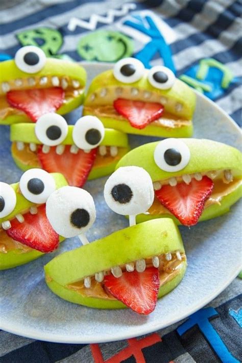 obst fingerfood halloween snacks ideen | Halloween treats easy, Halloween treats for kids ...