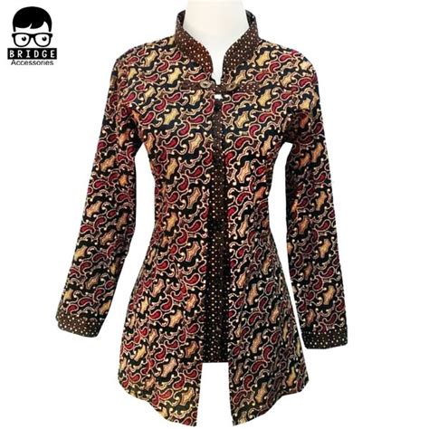 Gambar Baju Batik Kerja Wanita Modern – retorika