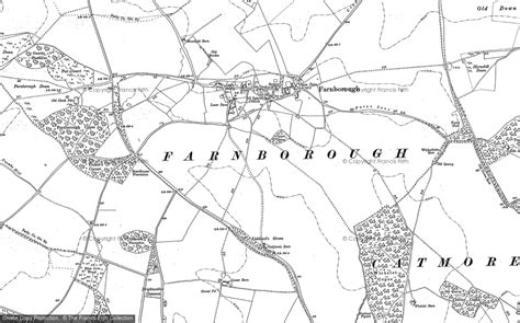 Old Maps of Farnborough, Berkshire - Francis Frith