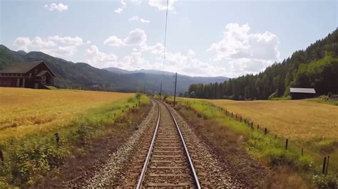 Bergen Railway - Breathtaking train journey through Norway - NSB - YouTube