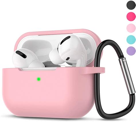 Tekcoo AirPods Pro Case Protective Portable Silicone Cover Skin Compatible with Apple Airpods ...