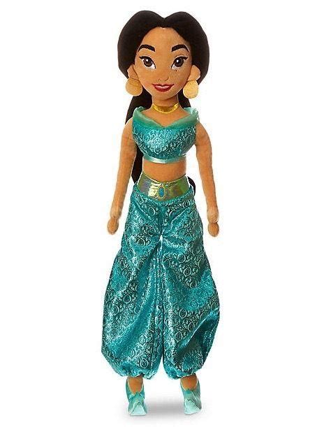 DISNEY 20.5" PLUSH JASMINE ALADDIN PRINCESS MEDIUM STUFFED DOLL NWT USA ...