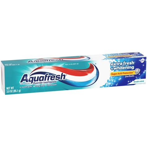 Aquafresh® Triple Protection® Extra Fresh®+Whitening Fresh Mint ...