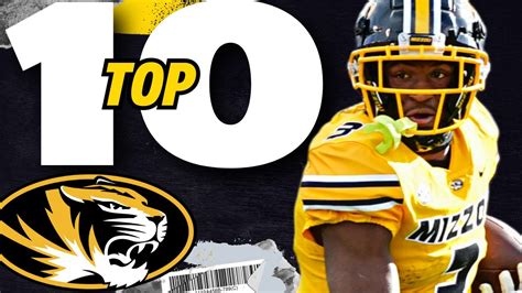 Missouri Tigers TOP 10 Football Players for 2023 - Win Big Sports