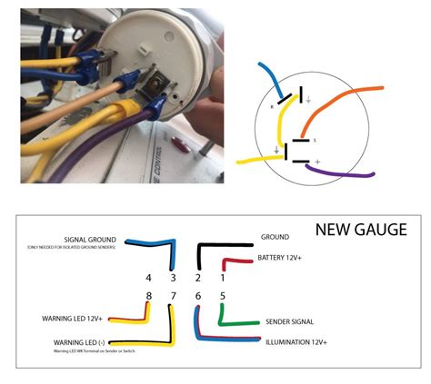 Electric Temperature Gauge Wiring Diagram - Wiring Diagram